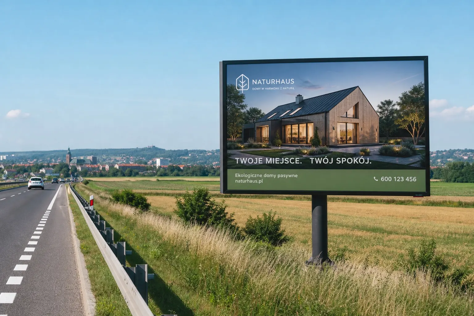 Wynajmę grunt pod billboard w Wejherowie przy S6 i DK6