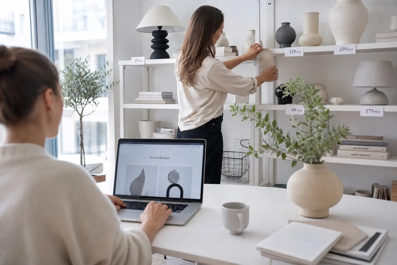Sprzedam działający sklep internetowy z wyposażeniem wnętrz