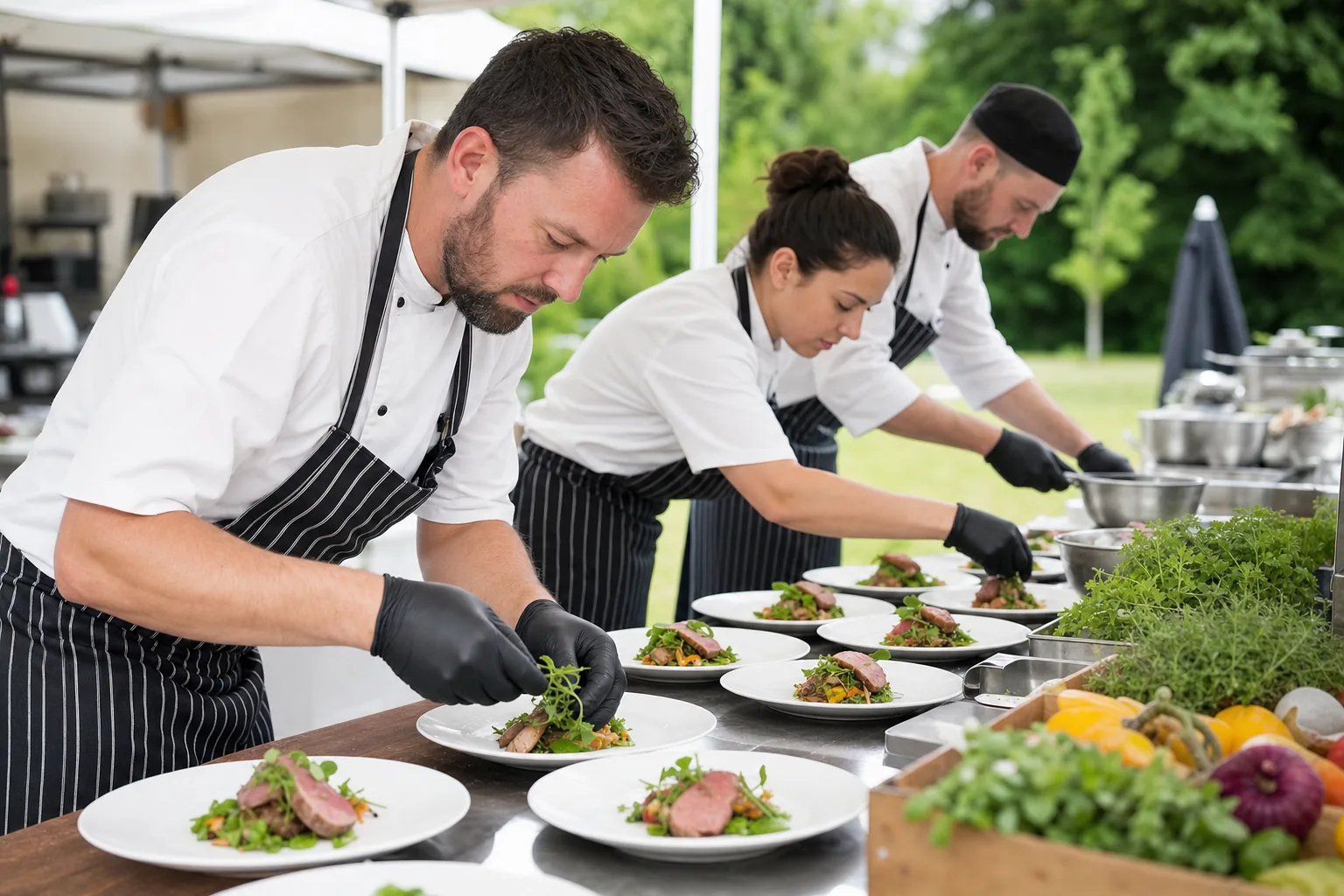 Catering piknikowy w Grudziądzu — grill, food trucki, bufety